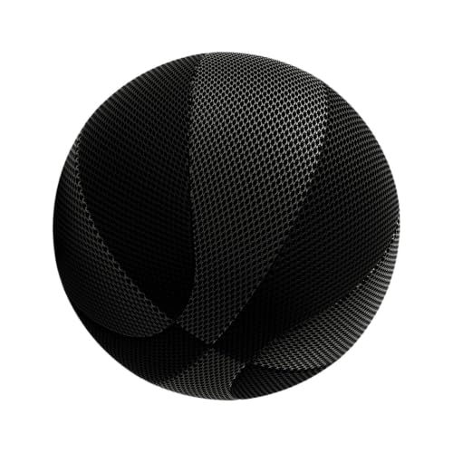 Balón de baloncesto elástico de 24 cm con aro para entrenamiento en el exterior e interior