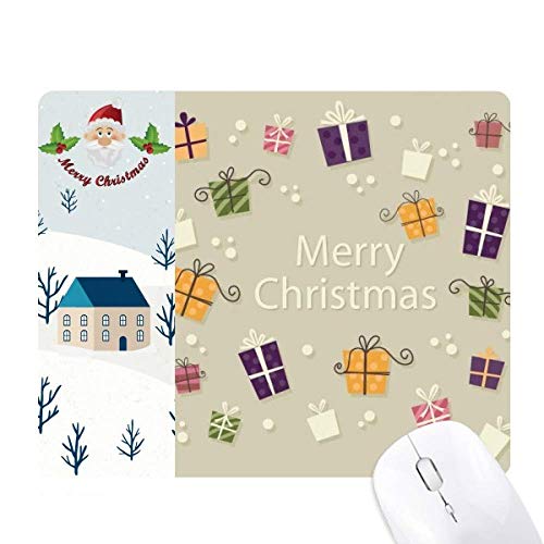 Cadeau de noël pratique pour ordinateur - Tapis de souris ambiance de fête