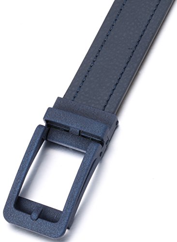 Image of Marino Men's Comfort Click Ratchet Belt Casual Leather Belt for Men - Automatic Linxx Buckle, 1 3 /8 inch Wide - Elegant Gift Box