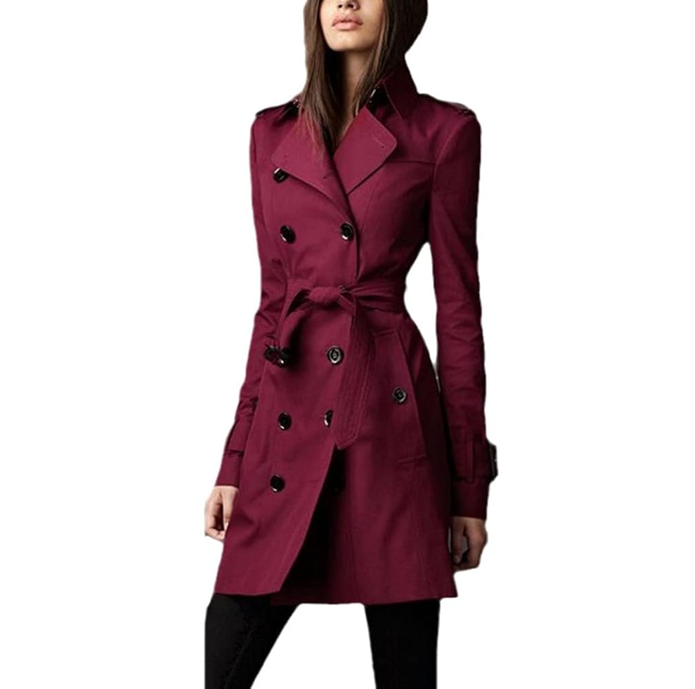 ジャケット・アウター AMERI / BELT FLARE LONG COAT ジャケット・アウター AMERI BELT FLARE LONG COAT Ameri BELT