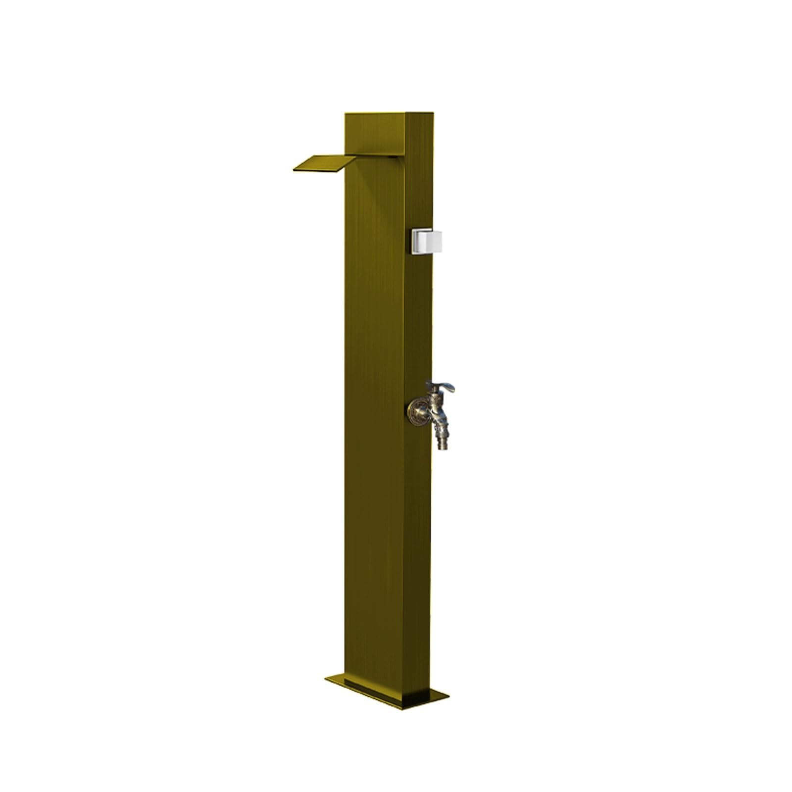 XDLEDMKIZ Vertical Garden Water Column with Antifreeze Faucet for Outdoor Decorative Fountain and Yard Hydrant
