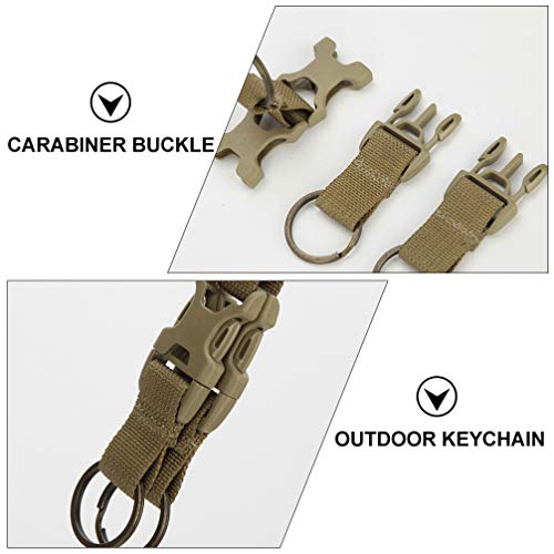 BESPORTBLE 2 Fivelas de LiberaÃ§Ã£o Lateral RÃ¡pida para Correias de Mochila Tiras de Embalagem Five