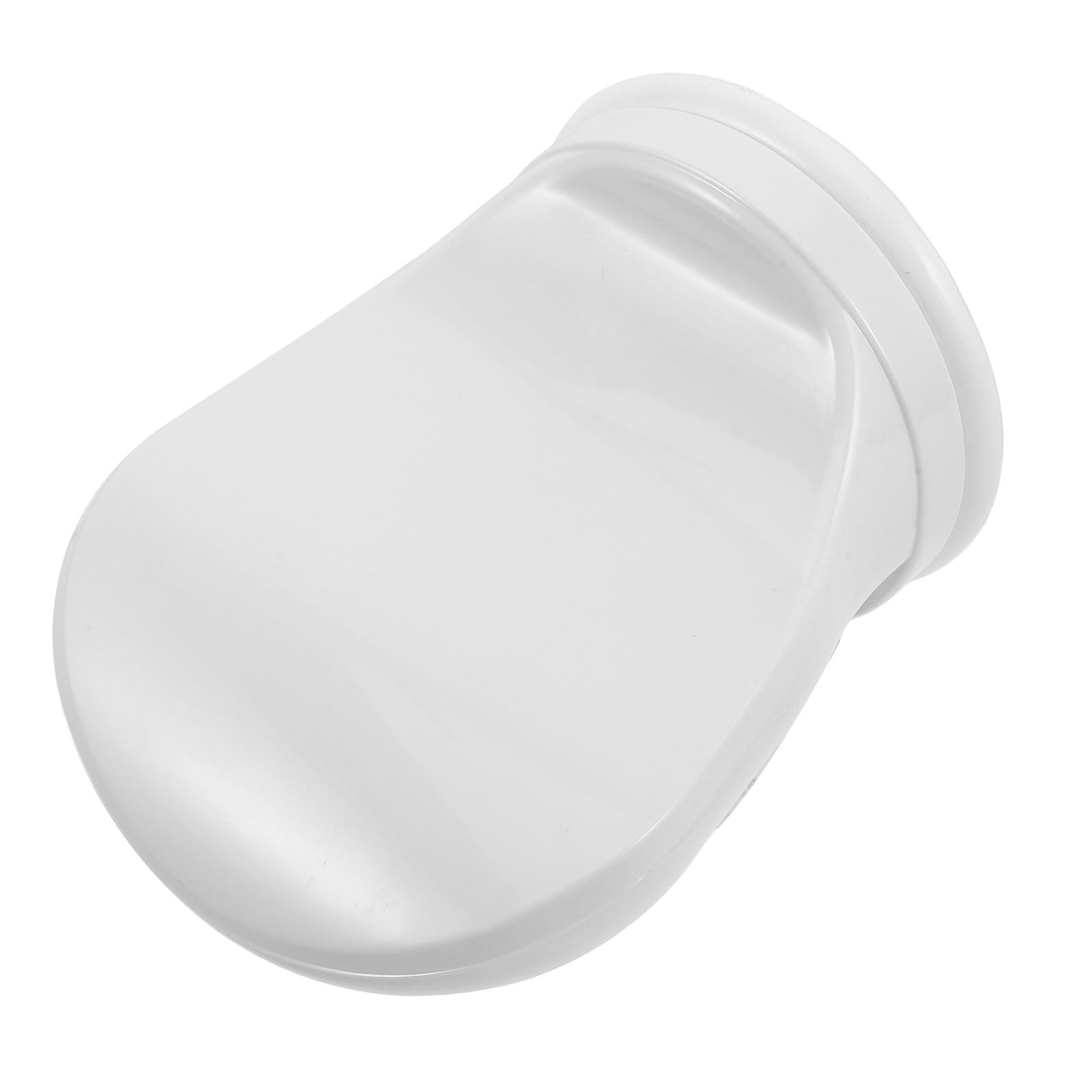 Reposapiés de plástico blanco antideslizante para la ducha de embarazadas 8