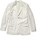 Perry Ellis Men's Suit Jacket, Natural Linen, 42/Large