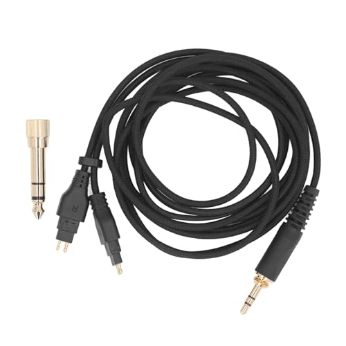 Cable HD600 duradero de repuesto flexible para reparar cortes de audio 6