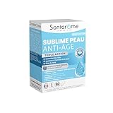 Santarome - Sublime Peau Anti-Âge - Complément alimentaire rides er fermeté de la peau - Collagène, Acide Hyaluronique - 60 comprimés - Made In France
