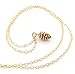 Tiny Pinecone Charm Necklace – 14k Gold Filled Chain – Handmade Nature Jewelry Gift