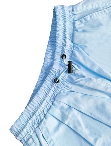 Image of Girls Cargo Pants Elastic Waist Drawstring with Pockets Pants | 6-14 years High Waist Loose fit School Hiking Casual