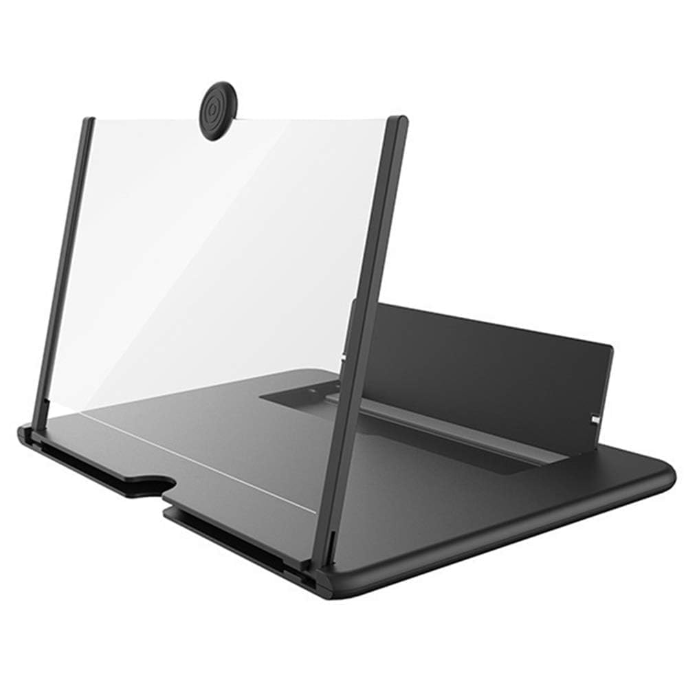14 Inch Mobile Phone Screen Magnifier Foldable 3D HD Screen Enlarger with Stand Anti Blue Light Eye Protection Portable Universal Smartphone Video Amplifier for Movies Gaming Reading (S2)-picture-33