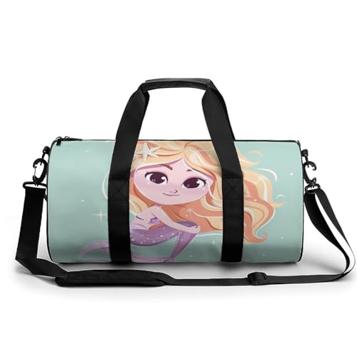 Sac week-end Sirène Blonde - Bagage parfait pour camping, randonnée et fitness