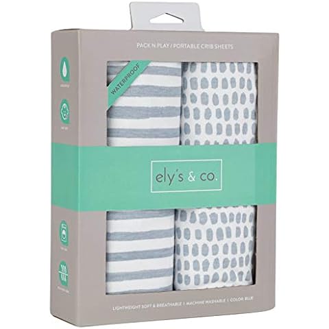 Ely's & Co. Waterproof Pack N Play Sheets Cover