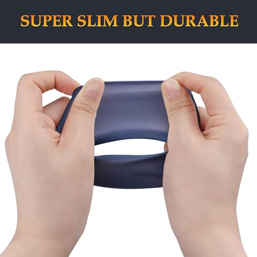 Image of SOULWIT Silicone Ear Pads Cover Protector for Bose QuietComfort QC15 QC25 QC2 QC35 QC45 /Ae2 Ae2i Ae2w /SoundTrue & SoundLink AE Headphones Cushions, Sweatproof, Easily Washable - Blue