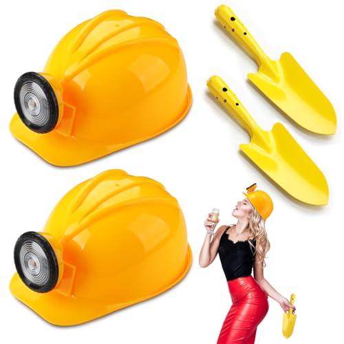 MiniInflat 4 Pcs Halloween Gold Digger Costume Accessories Adult Construction