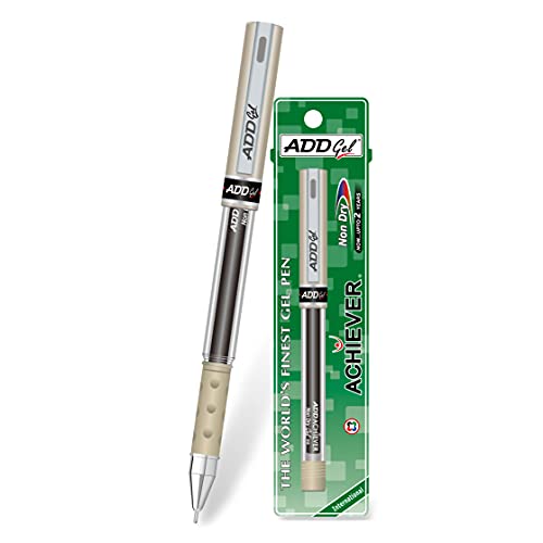 Image of ADD Gel Achiever gel pen Pack of 10 Pens (Green)