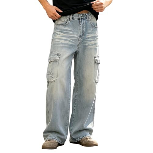 Pantalon jeans homme en denim de qualité supérieure finitions soignées