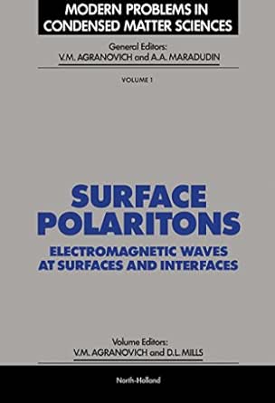 Surface Polaritons book cover