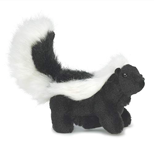 Folkmanis Mini Skunk Finger Puppet, Multi-Colored (2647) - Image 2
