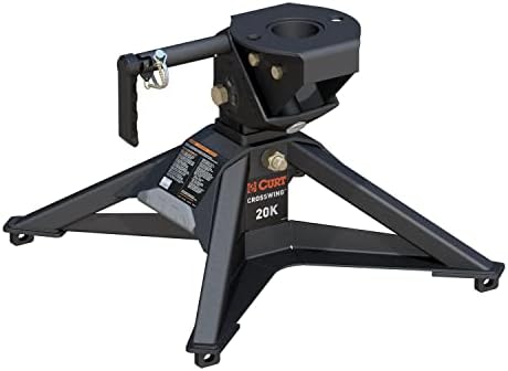 CURT 16600 CrossWing Lightweight 5th Wheel Hitch, 20,000 lbs.