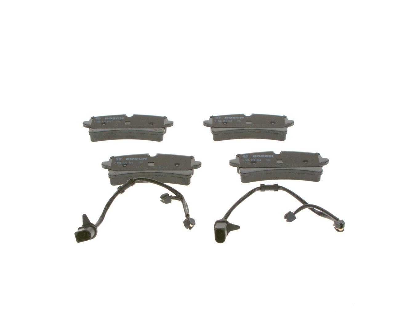 Bosch BP2273 - Pastiglie Freni Auto, Trasero - Calidad Bosch - Reducción de Ruido y Polvo - Certificación ECE-R90 - Sin Cobre - 1 Juego de 4 Pastillas
