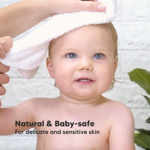 Keababies 8-Pack Organic Baby Bibs For Girls & Boys And 6-Pack Organic Baby Washcloths - Teething Baby Bibs For Boy, Girl - Soft Bamboo Washcloth, Baby Wash Cloths, Baby Wash Cloth For Newborn #TOP7