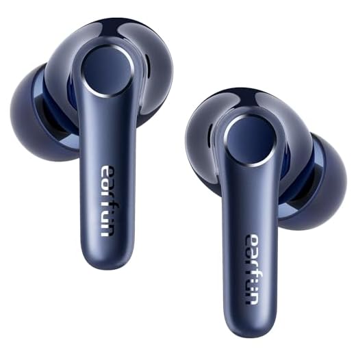EarFun Air Pro 4 Adaptive Hybrid Noise Canceling Wireless Earbuds, Qualcomm Snapdragon Sound, aptX Lossless, 6 Mics AI CVC 8.0 Call, LDAC Hi-Res Audio, 52H Playtime, Bluetooth 5.4 (Royal Blue)