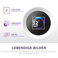 NZXT Kraken Plus 240 RGB - 240mm AIO-CPU-Kühler, LCD - Weiß – Ansicht 4