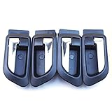 OGAUY Inner Door Handle for Haval H3 H5 for GWM X200 Black Interior Door Handles Inner Inside Door Armest