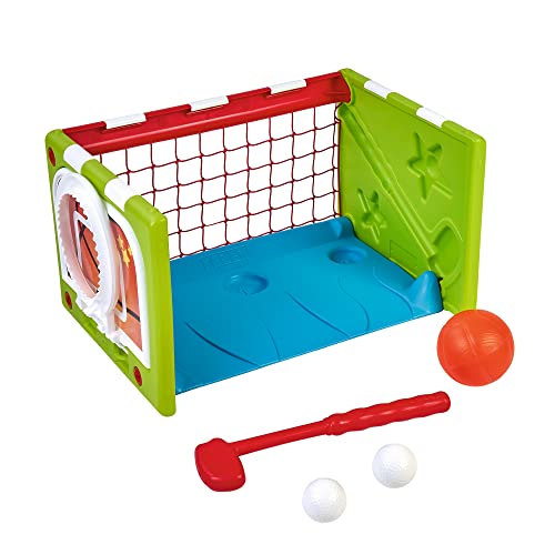 Feber - Activity Cube 4 In 1, Cubo Attività: Calcio, Basket, Golf E Tavolo, Accessori Inclusi, Per Incoraggiare L'attività Dei Bambini, Famosa (FEB03000) - 11