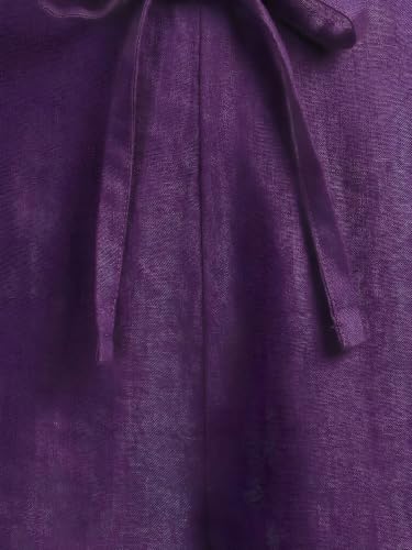 Image of BLOCKS OF INDIA Women's Solid Straight Kurta Set | Hand-Stitched Neck Details with Pintucks | Comfortable Pants with Pockets, Elastic Waist & Drawstring Fit