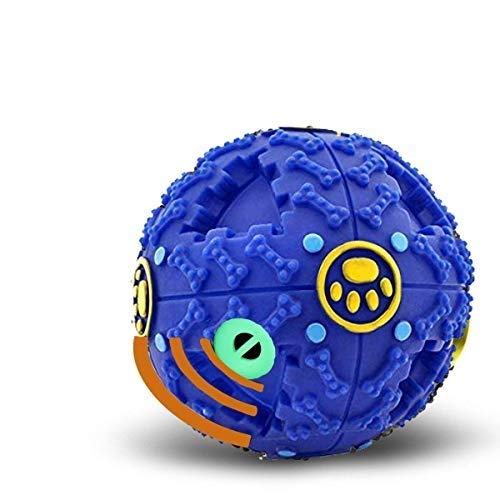 PSK PET MART Dogs Interactive Squeaky Giggle Quack Dog Toy Ball Pet Food Dispenser Dog Pet Products-Medium (Blue) (Pack 1Pcs) (B08D9DV4K6) Amazon Price History, Amazon Price Tracker