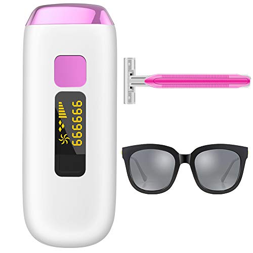 LEFINEE IPL Hair Removal System Painless Permanent With 999,999 Flashes Facial Hair Remover