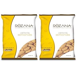 Tulsi California Rozana Almonds Kernels 1000g (500g x 2)