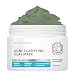 Acne Treatment Clay Mask- Clears Away Clogged Pores, Blackhead & Whitehead Pimples, Blemishes, Scars & Oily Skin for Face & Body. Ingredients Including Sulfur, Bentonite, Kaolin & Jojoba Oil.