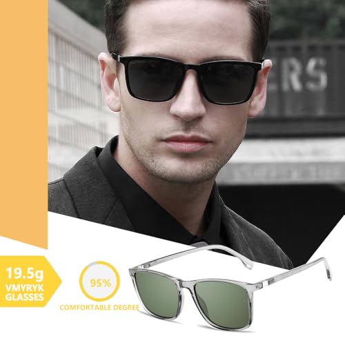 Sunglasses Men Polarized Sunglasses for Mens Womens Retro Lens for Driving Fishing UV400 Protection light For Sport3