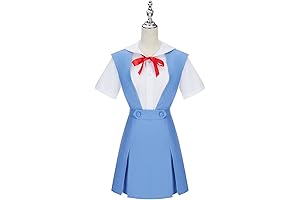 Striking Asuka Ayanami Cosplay for an Unforgettable Experience: Dress, Hoodie and Skirt Set