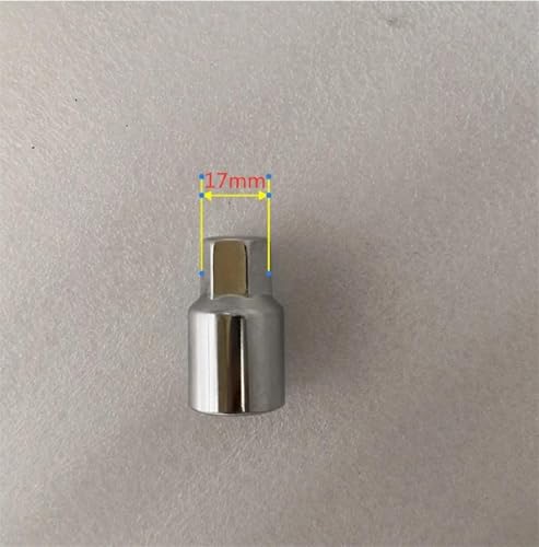 Tornillos perno de rueda M14 * 1,5 con adaptador de llave de tuerca para llantas de coche 4