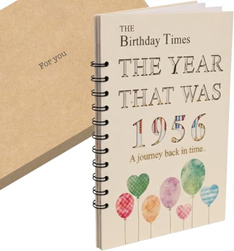 The Year that Was 1956 - Special 70th Birthday Card Book with Details about the Year of Birth (1956) - View 3