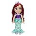 Produktbild Disney Princess Arielle Puppe 35cm, reflektierende Glitzeraugen, bewegliche Gelenke, ausziehbares Outfit, Schuhe, Diadem, langes rotes Haar, für Mädchen ab 3 Jahren