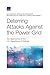 Deterring Attacks Against the Power Grid: Two Approaches for the U.s. Department of Defense