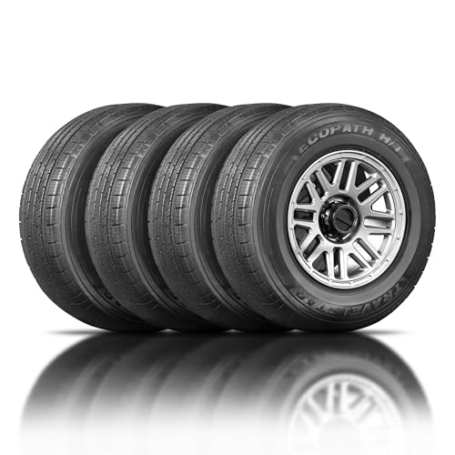 Set of 4 Travelstar EcoPath H/T 265/65R17 112H High Performance All Season Highway Terrain SUV Tire 265/65/17(Tire Only)