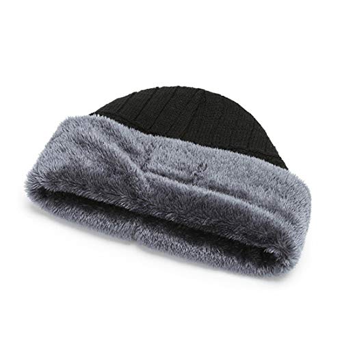 Image of iSWEVEN Fashionable Woolen Beanie Cap for Men- (4014, Free Size)
