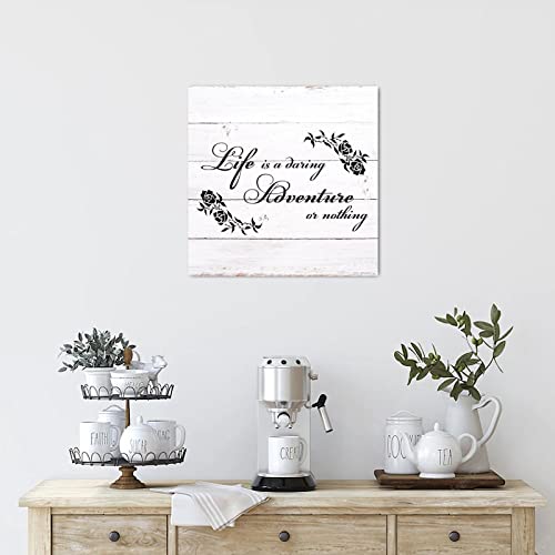 Citation religieuse chrétienne sur plaque en bois lumineuse maison