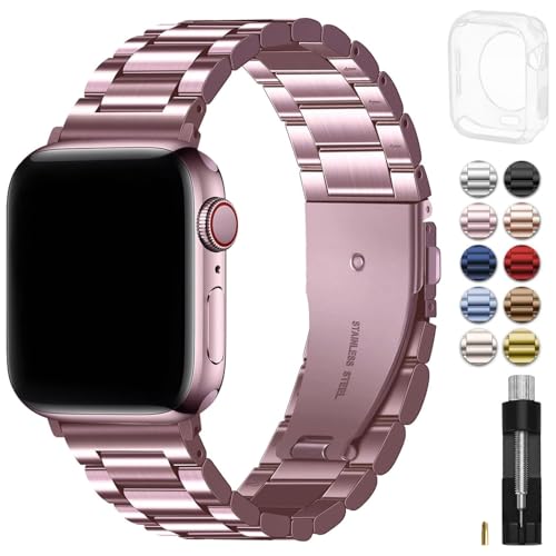 Image of Fullmosa Metal Band with Case for Apple Watch 41 /40 /38mm