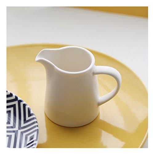 Salsiera Ceramica mini latte lattina 100ml condominio per la casa 100ml lattina di condimento matte lattina bianca…