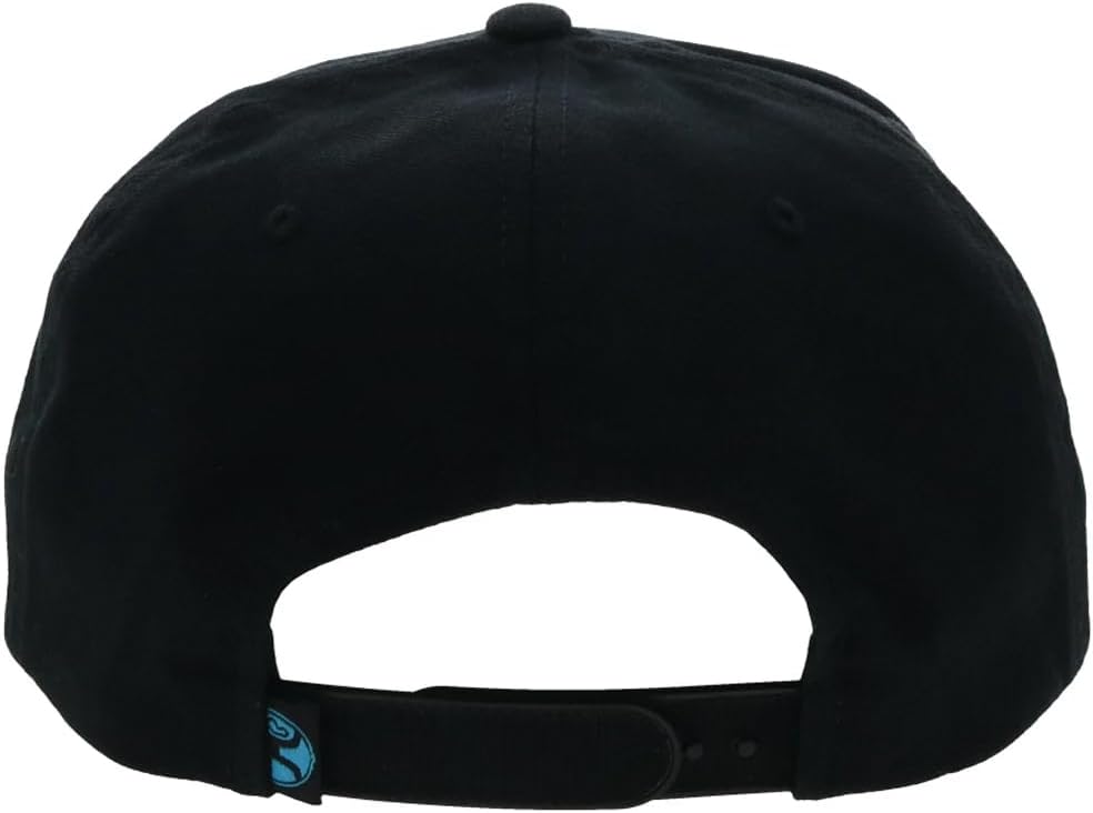 HOOEY Men's Habitat Adjustable Snapback Hat Black/Blue