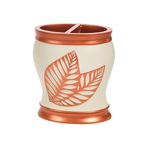 Popular Bath Tooth Bush Holder, Fiji Collection, Rust Cover