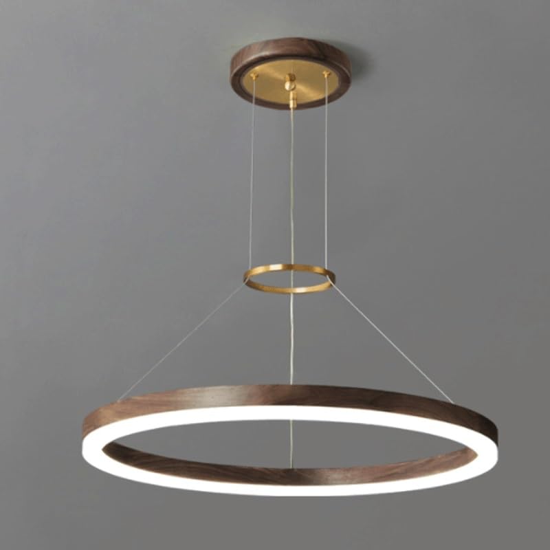 Lampe suspendue tricolore LED réglable pour éclairage de chambre