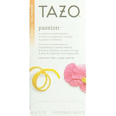 Tazo Tea Bags, Passion, 2.1 Oz, 24/box