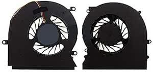 Ventilador de refrigeración para CPU MSI GT62VR 6RE GT62VR 7RE Dominator Pro, PABD19735BM N322 Ventilador de refrigeración para CPU MSI GT62VR 6RE GT62VR 7RE Dominator Pro, PABD19735BM N322