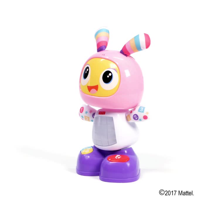 Fisher-Price Bebo Le Robot Interactif - Jouet D'Éveil 3 Modes Musique Danse Apprentissage Dès 9 Mois
